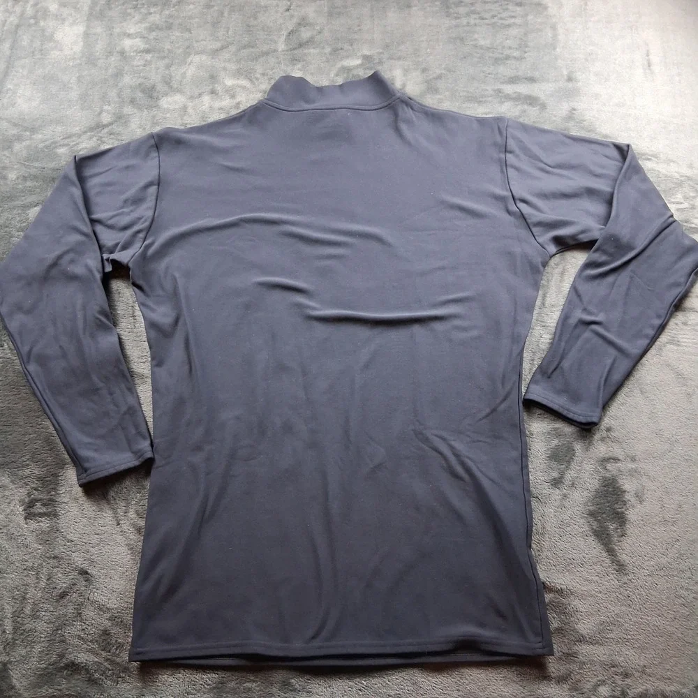 Under Armour Tactical Mock‎ Neck Shirt Mens XL Black Long Sleeve Base Layer Top